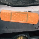 voiture accidentée carrosserie