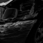 voiture accidentée carrosserie