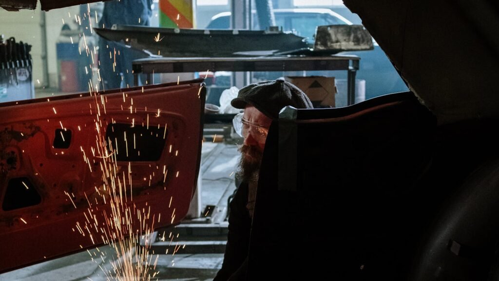 réparation carrosserie atelier