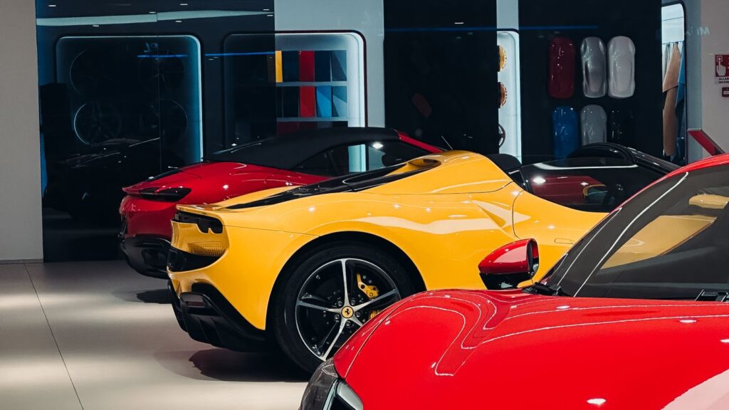 voiture propre prête