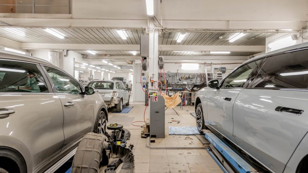 réparation carrosserie atelier